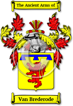 Van Brederode Family Crest Download (JPG) Legacy Series - 600 DPI